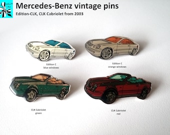 Unique Mercedes-Benz CLK pins!