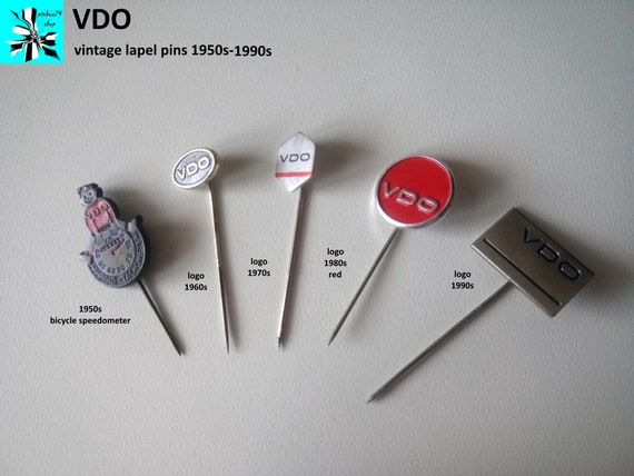 VDO pins - a piece of history