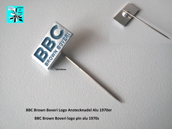 Aluminum pin with BBC logo: For collectors and fans