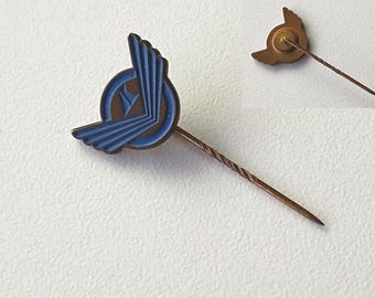 Nostalgic Airline Logo Pin - Unique Vintage Piece