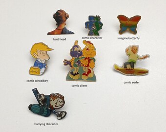 Vintage Art Pins - Unique Designs - Collectors & Enthusiasts (2)