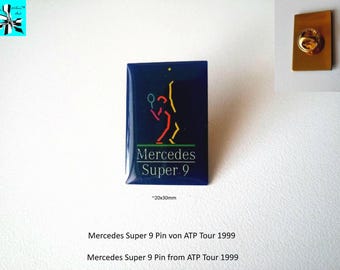 Exclusive Mercedes Super 9 Tennis Pin - ATP Tour 1999
