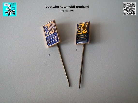 Deutsche Automobil Treuhand Pins: Retro and Rare