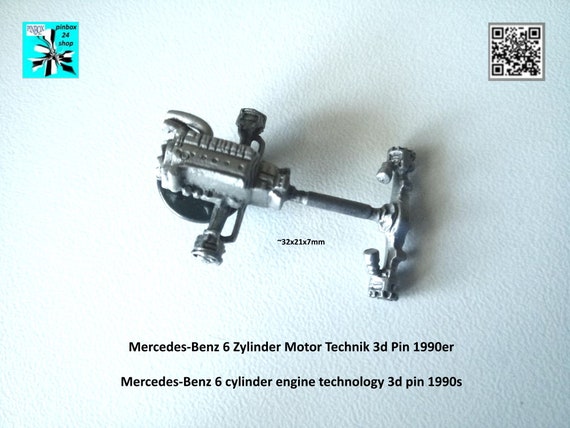Mercedes-Benz 6 cylinder: A masterpiece as a pin!