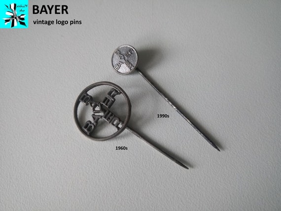 BAYER Lapel Pins - Unique and stylish