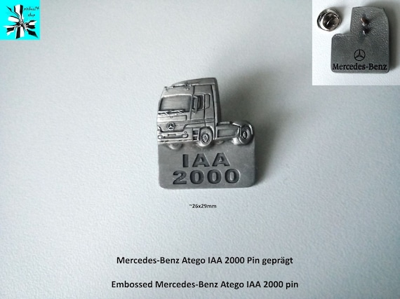 Buy your Mercedes-Benz Atego IAA 2000 pin now!