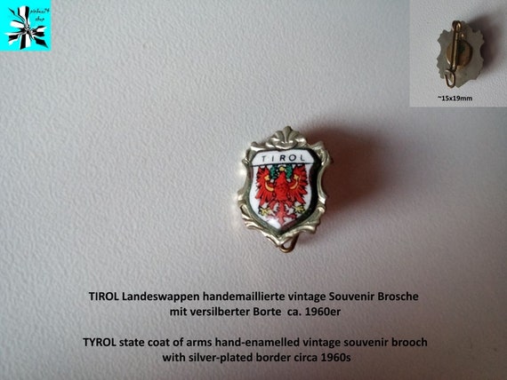 Tyrol brooch with state coat of arms