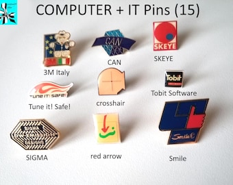IT Promo Pins - CEBIT 90s Collectibles (15)