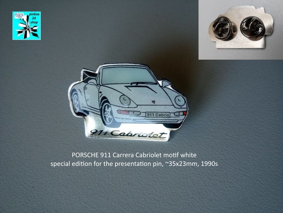 Porsche 911 Convertible Pins 90s - Etsy
