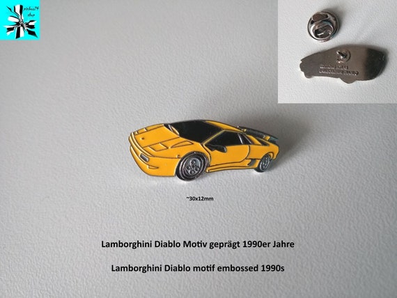 The legendary Lamborghini Diablo Pin - 1990s Atlas Edition