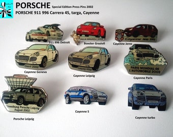 orsche Presentation Press Pins - Exclusive Memorabilia!