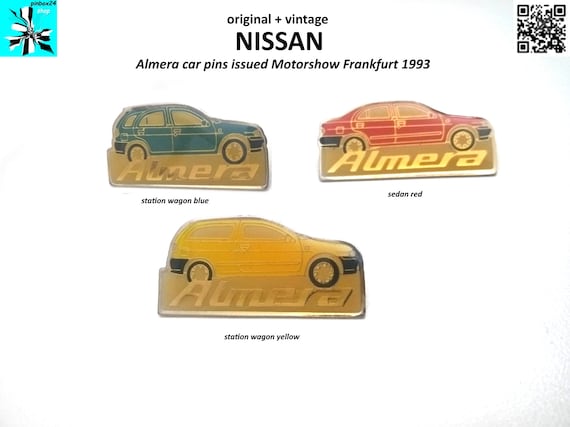 NISSAN ALMERA car motif pins - select