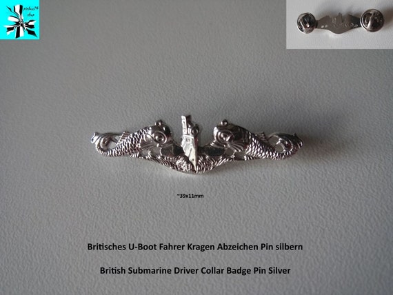 British Submarine Collar Badge: A noble accessory for collectors