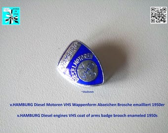 Vintage Marine Diesel Pin – A Piece of History