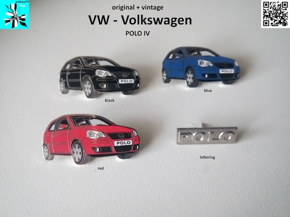 Convolute set of VW VOLKSWAGEN polo pins 4 pcs.