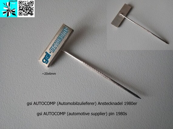 gsi AUTOCOMP (automotive supplier) pin 1980s