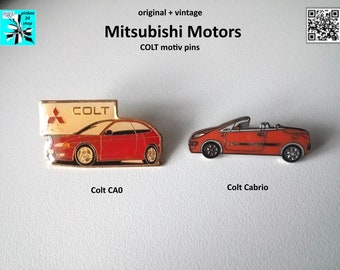 Mitsubishi COLT Motif Pins - select now