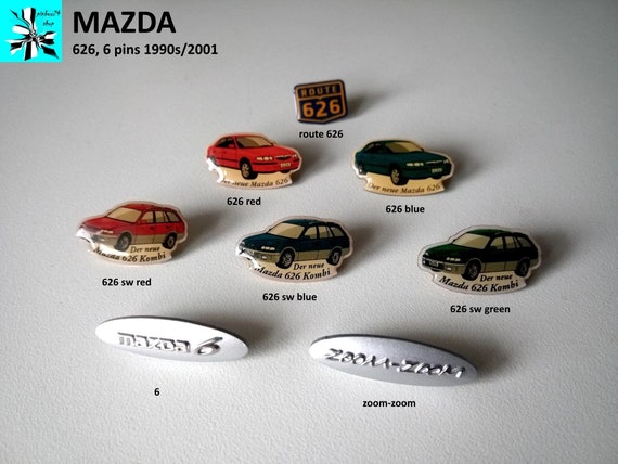 Collect Mazda history: 626 & 6 pins