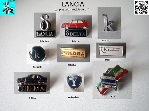 LANCIA car pins select