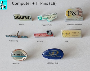 Computer IT Pins – Nostalgia Meets Technology