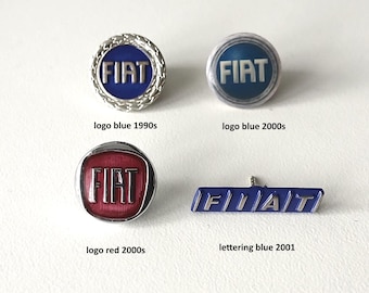 Original Fiat Pins: Nostalgic 90s & 2000s
