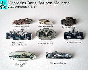 Mercedes-Benz Motorsport Pins - Racing Icons of the 90s!