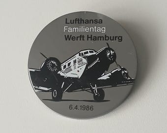 Lufthansa Family Day Brooch: Nostalgia with Junkers Ju 52 Design