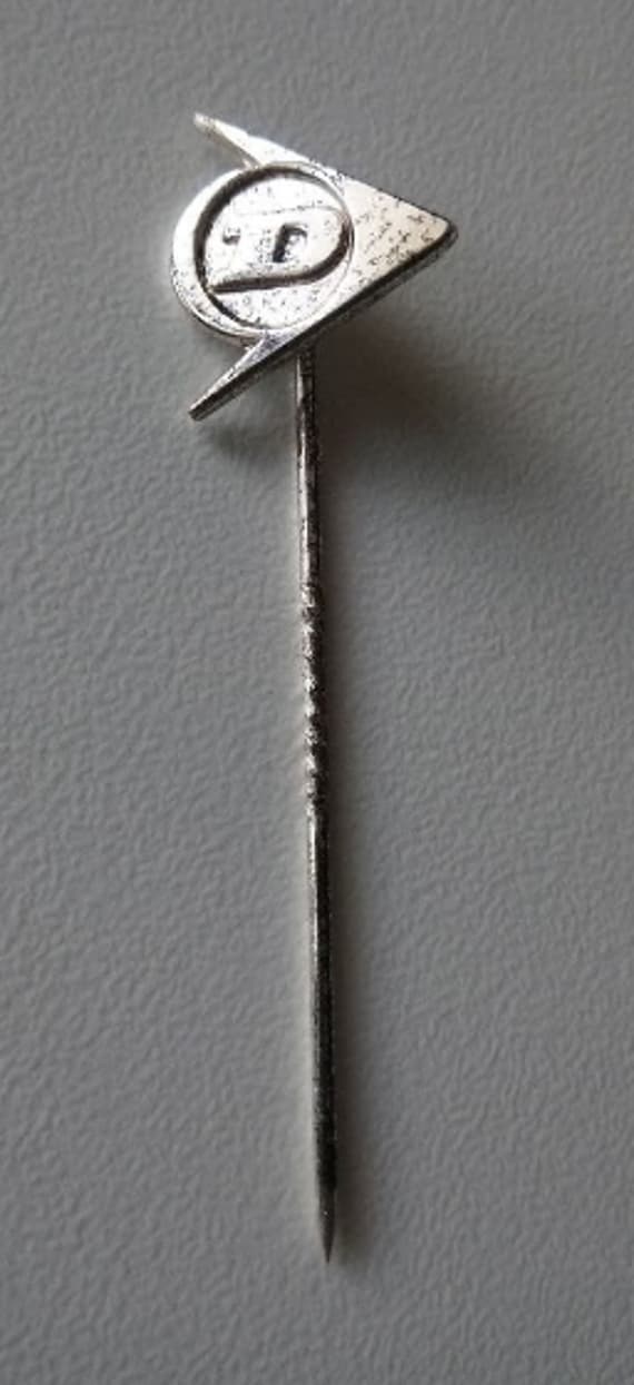 DUNLOP 925 silver pin for long-term cooperation in an original box