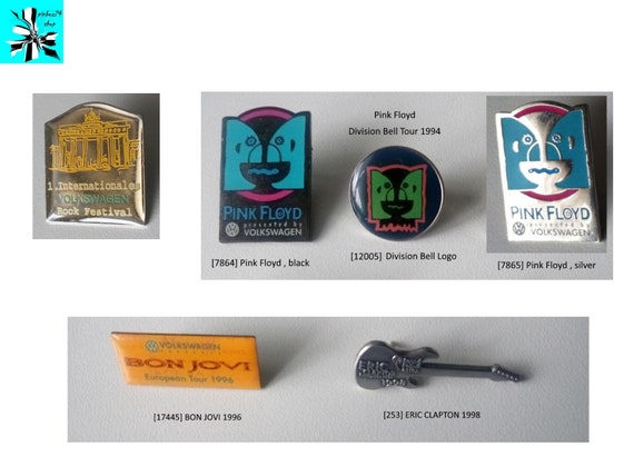 Start Rocking: Amazing VW Sound Foundation Music Pins by Pink Floyd, Bon Jovi and Eric Clapton!