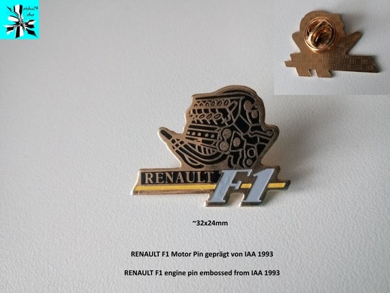 Experience Formula 1 with the Renault F1 Motor Pin