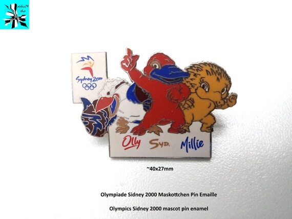 Olympics Sidney 2000 mascot pin enamel