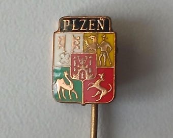 Rare Plzen Pin – A Piece of History!