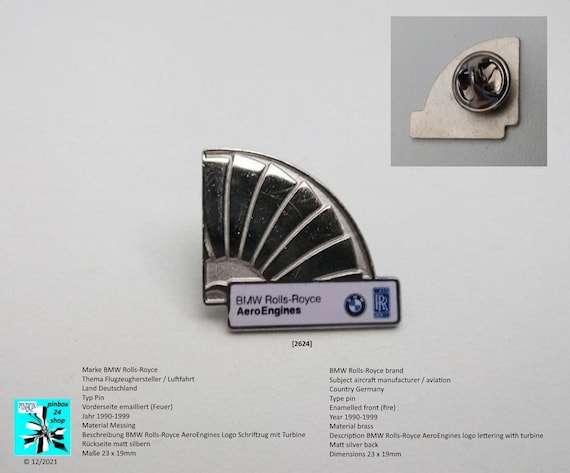 A BMW Rolls-Royce badge for your collection