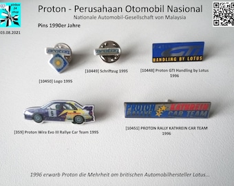 Proton Pins - Motorsport History to Pin!