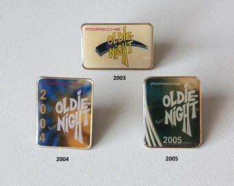 Timeless Elegance: Porsche Oldie-Night Pins to Choose From