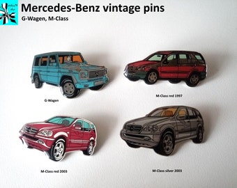 Classic luxury: Mercedes-Benz pins