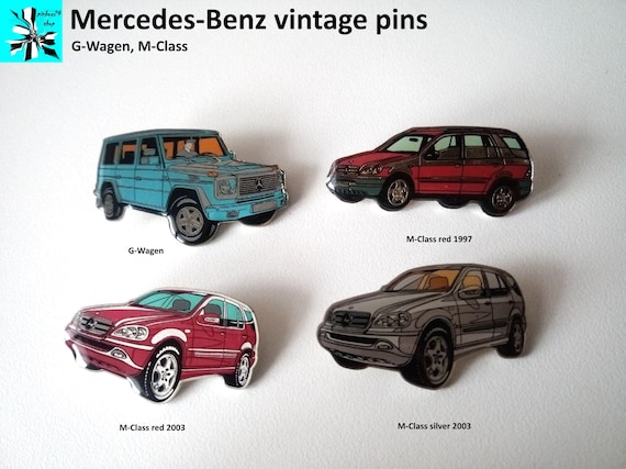 Classic luxury: Mercedes-Benz pins