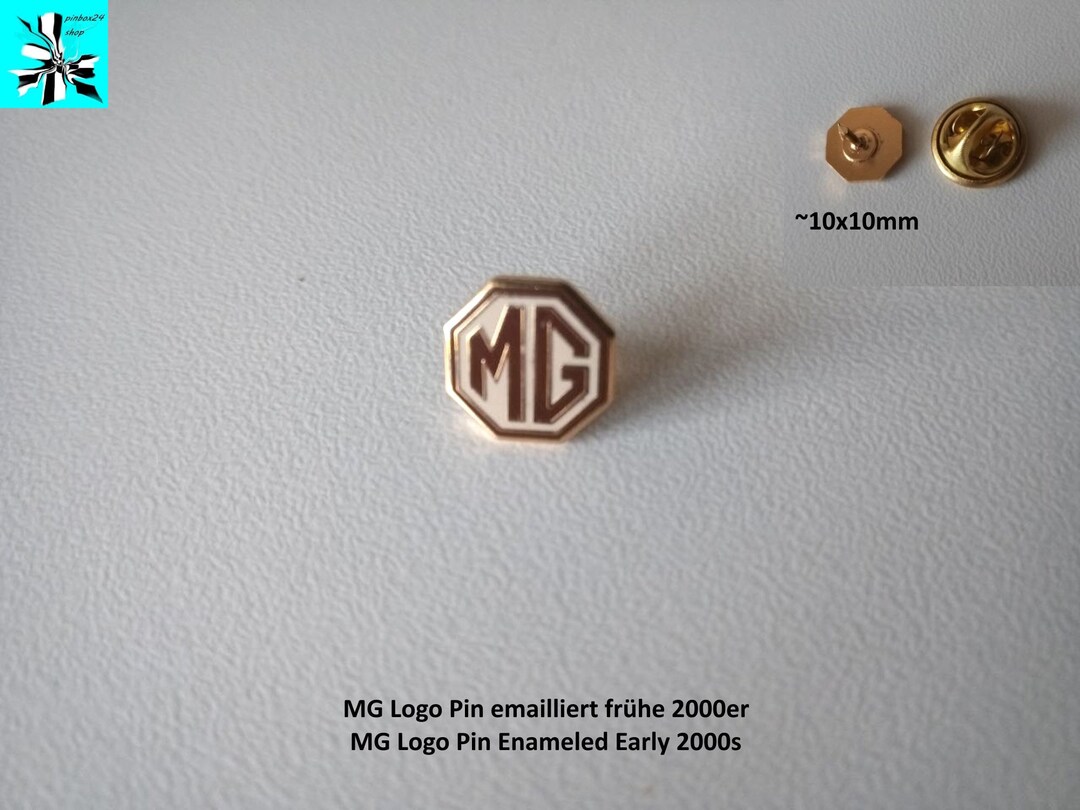MG Logo Pin - A Piece of Automotive History! - Etsy