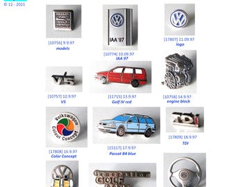 VW IAA pins: rarities from 1997