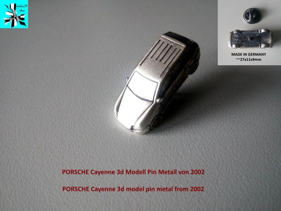 Porsche Cayenne 3D Pin - A real eye-catcher