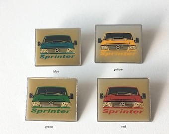 Sprinter Power Pin – Iconic Mercedes-Benz Classic for Collectors
