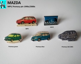 Collectibles: Mazda MPV and Premacy pins