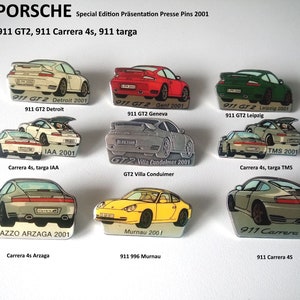 Porsche Special Edition Pins - Exclusive Collectibles!