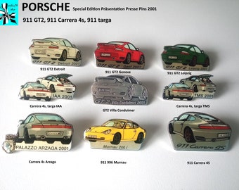 Porsche Special Edition Pins - Exclusive Collectibles!