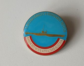 Wear History: 24th International Submariners' Meeting Brooch
