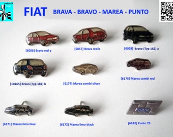 FIAT Car Pins - Collect Them All!