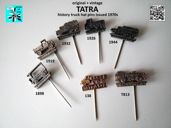 TATRA history LKW/Truck pins - visit the past!