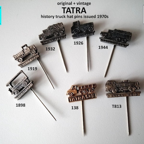 TATRA history LKW/Truck pins - visit the past!