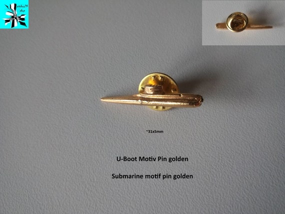 Submarine pin: A brilliant statement