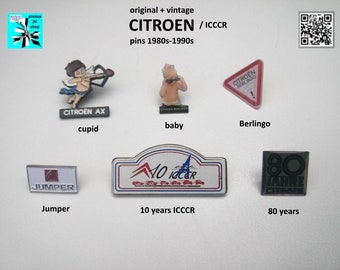 Citroën Promo Pins - A Piece of Automotive History